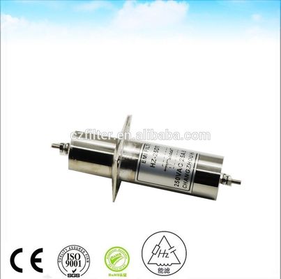 High Voltage 6A 25A Suppression Emi Feedthrough Filter Dc Line Filter