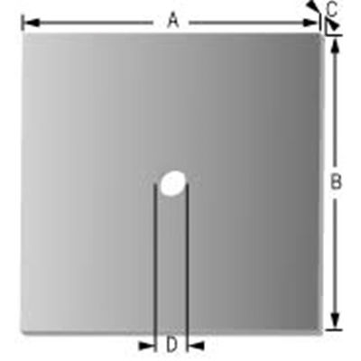 Semi Anechoic Chamber Ferrite Tile Absorber For Emc Test