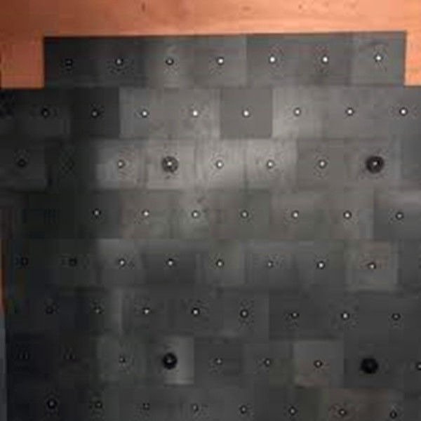 EMI/RFI Shielding Black Iron Tile Absorber with Customizable Size