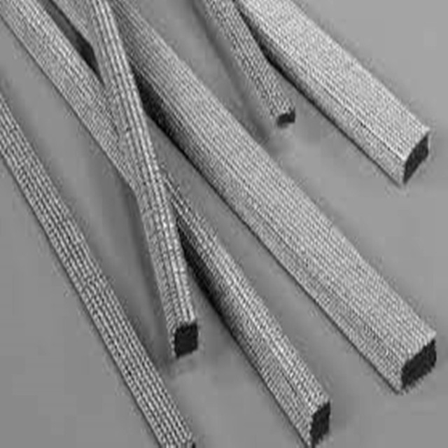 Knitted Wire Mesh RF Shielding Gasket For Emc Anechoic Chamber 25*4.8