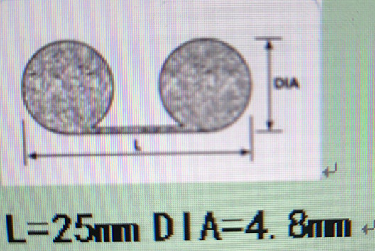 Knitted Wire Mesh RF Shielding Gasket 25*3.15 For Rf Shielding Room