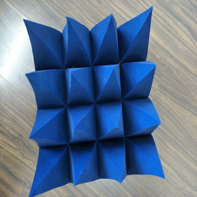 High Power RF Pyramid Absorber Foam Microwave Absorbing Materials rf shielding room emc anechoic chamber