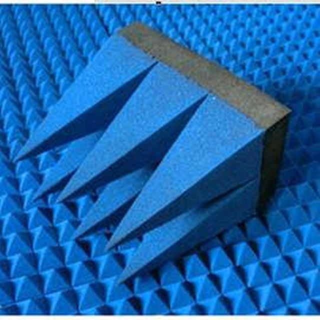 Emc Rf Absorbing Material Foam Microwave Absorbing Sheet For Shielding Room
