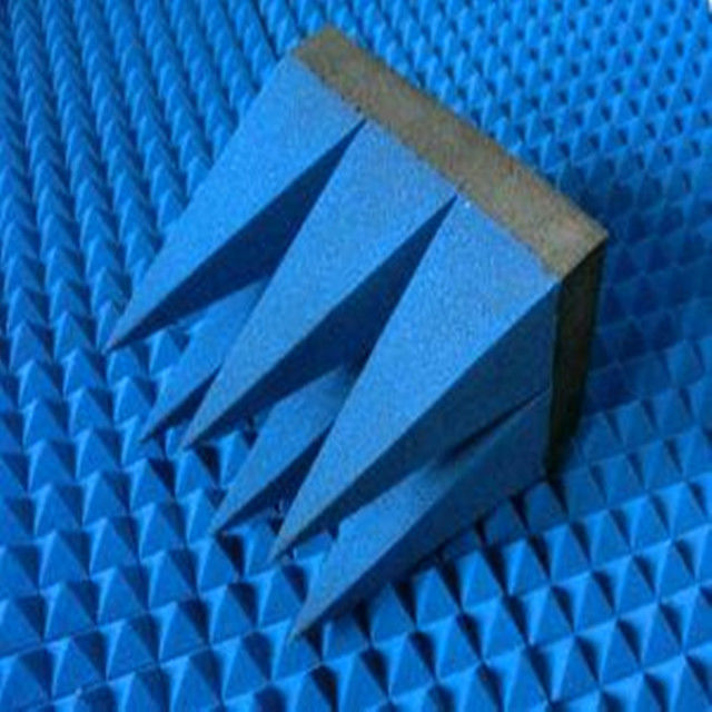 Emc Rf Absorbing Material Foam Microwave Absorbing Sheet For Shielding Room emc anechoic chamber