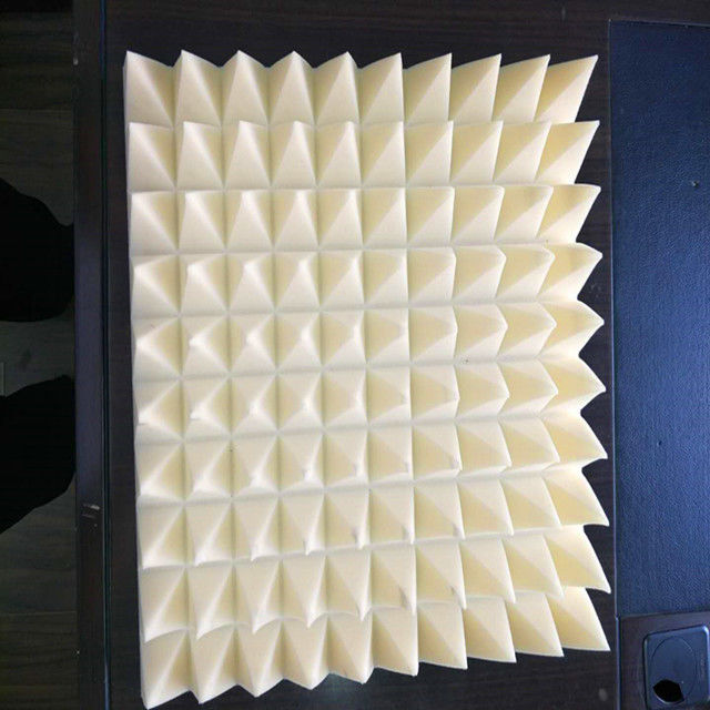 Electrical Microwave Rf Absorber Foam Pyramidal For EMC Testing Room And RF Box rf shielding room emc anechoic chamber