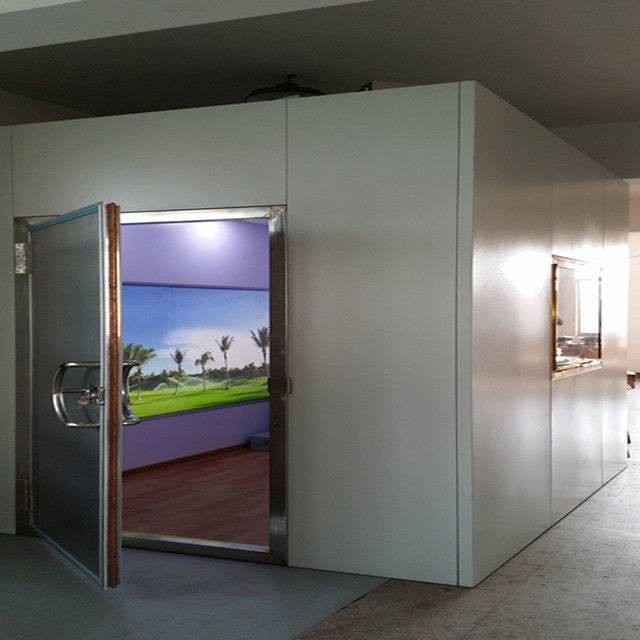 EMI RFI EMP Mri Faraday Cage Door gate Solid Wall And Copper Screen Rooms rf shielding room emc anechoic chamber